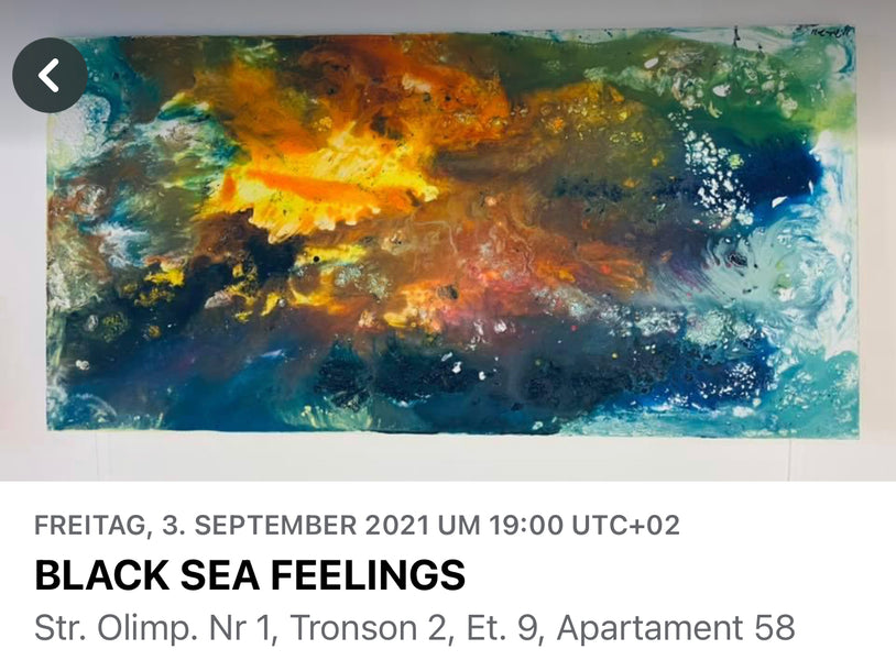 “BLACK SEA FEELINGS” | Nicole Jutka Gallery opened its doors on the Black Sea in Olimp | 3.09. - 3.12.2021 | Romania