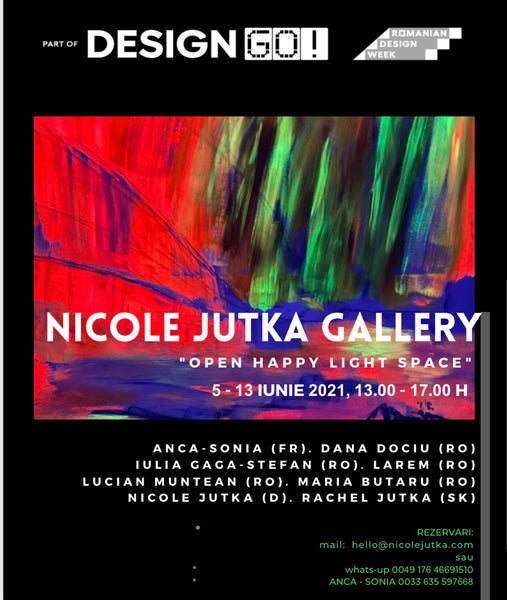 “OPEN HAPPY LIGHT SPACE” | June 5 - August 31 | 2021 | Bucharest/Romania by Romanian Design Week Festival 2021